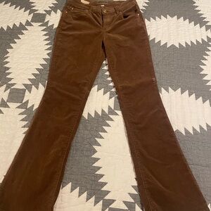 Kut from the Kloth Cognac Corduroy Pants